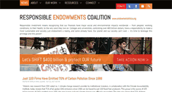 Desktop Screenshot of endowmentethics.org